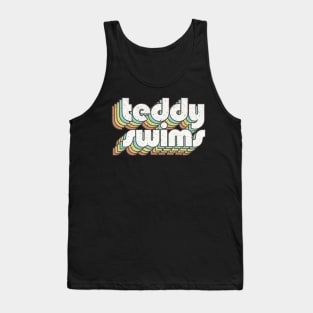 vintage color Teddy Swims Tank Top